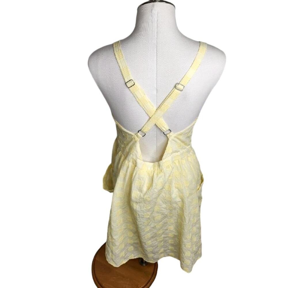 ModCloth Pale Yellow Button-Front Sundress - Picture 6 of 11